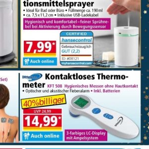 Thermometer bei Norma