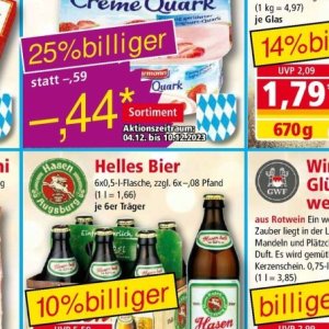 Bier bei Norma