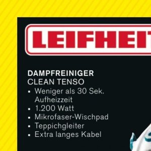 Dampfreiniger bei KODi