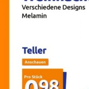 Teller bei Action
