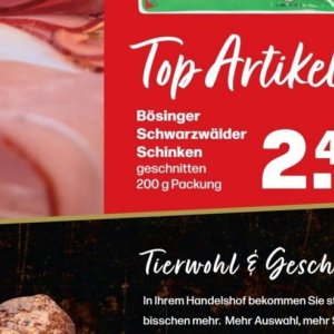 Schinken bei Handelshof