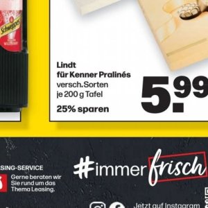 Tafel bei Handelshof