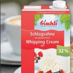 Schlagsahne bei Handelshof