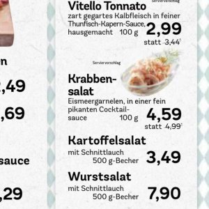 Krabben bei AEZ
