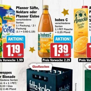 Eistee bei AEZ