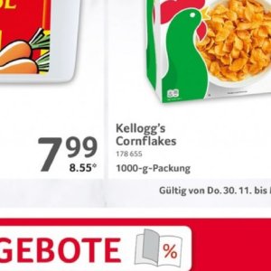 Kellogg's bei Selgros