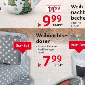 Dosen bei Selgros