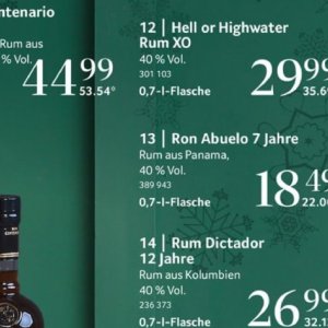 Rum bei Selgros
