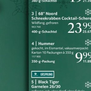 Hummer bei Selgros