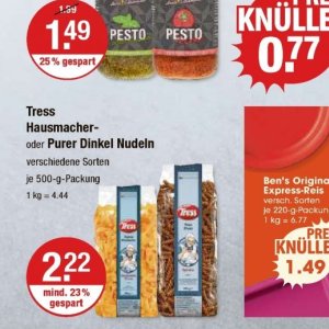 Nudeln bei V-Markt