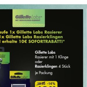 Rasierklingen gillette  bei V-Markt