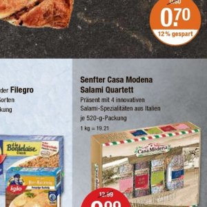 Salami bei V-Markt
