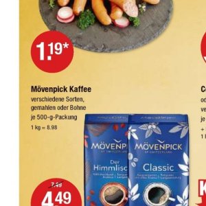 Kaffee bei V-Markt