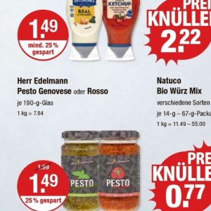 Pesto bei V-Markt