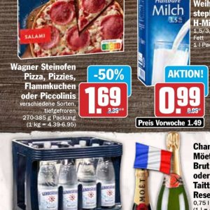 Pizza wagner wagner bei Hit