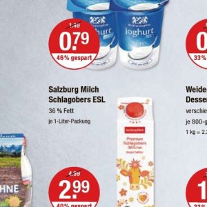 Milch bei V-Markt