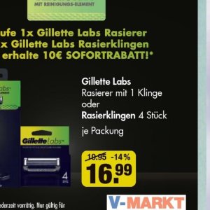 Rasierer gillette  bei V-Markt
