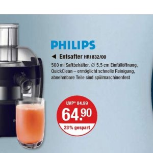 Entsafter bei V-Markt