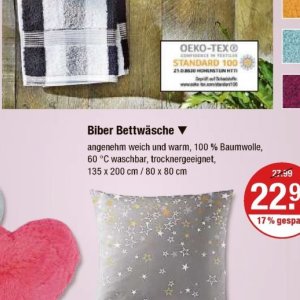 Bettwäsche bei V-Markt