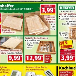 Besteckkasten bei Norma