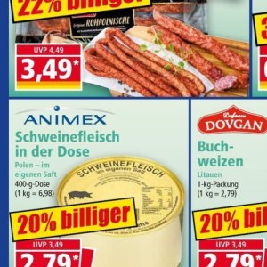 Schweinefleisch bei Norma