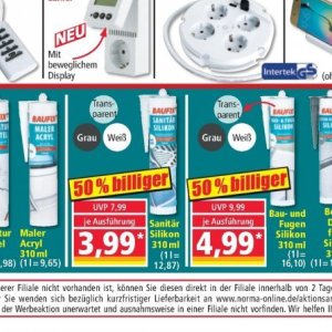 Silikon bei Norma