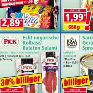 Salami bei Norma