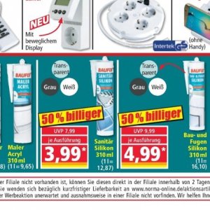 Silikon bei Norma