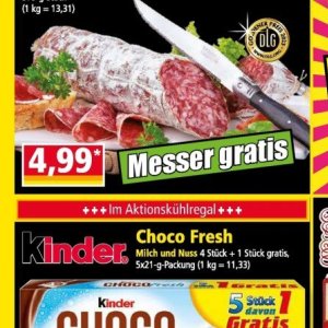 Messer bei Norma
