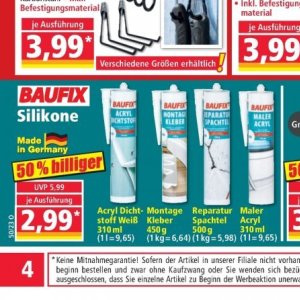 Acryl bei Norma