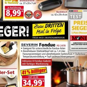Fondue bei Norma