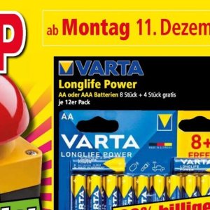Batterien bei Norma