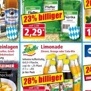Limonade bei Norma