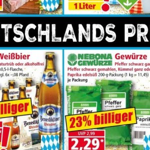 Paprika bei Norma