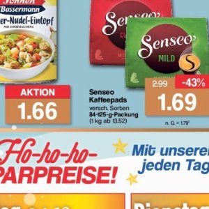 Kaffeepads bei Famila Nord West