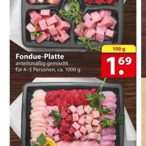 Fondue bei Famila Nord Ost