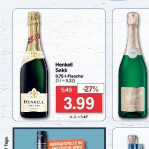 Sekt bei Famila Nord West