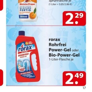 Gel bei Famila Nord Ost