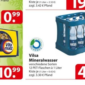 Mineralwasser bei Famila Nord Ost
