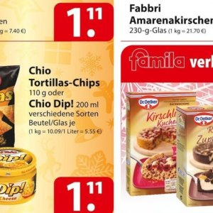 Chips chio  bei Famila Nord Ost