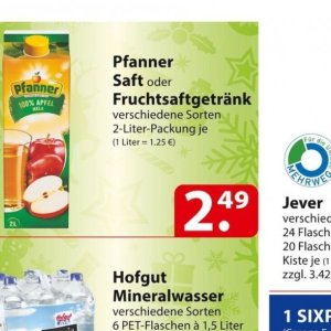 Säfte bei Famila Nord Ost