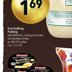Pudding bei Citti Markt