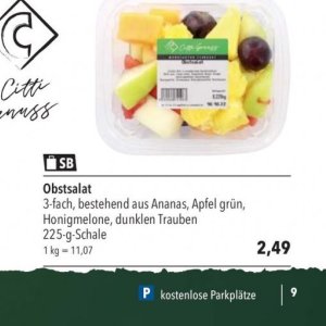 Trauben bei Citti Markt