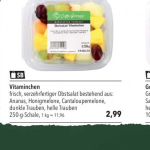 Trauben bei Citti Markt
