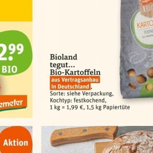 Kartoffeln bei basic Bio
