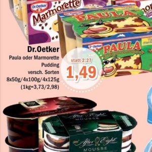 Pudding bei Aktiv Irma