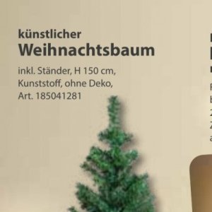 Weihnachtsbaum bei SonderPreis