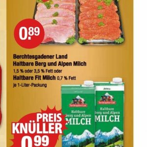 Milch bei V-Markt