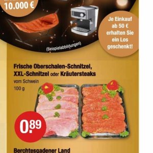 Schnitzel bei V-Markt