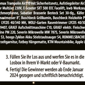 Staubsauger bei V-Markt